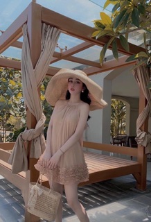 váy yếm bèo siêu sang chảnh