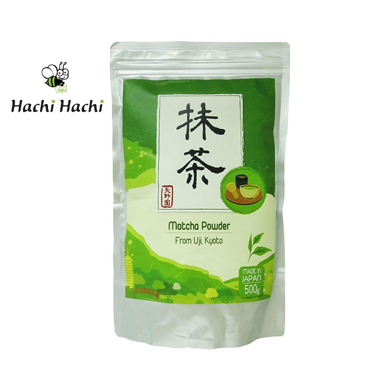 Bột trà xanh Matcha Uji 500g Hachi Hachi Japan Shop