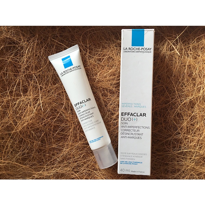 Kem hỗ trợ giảm Mụn La Roche-Posay Effaclar Duo [+] 40ml