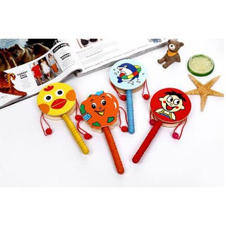 Trống bổi gỗ cho bé