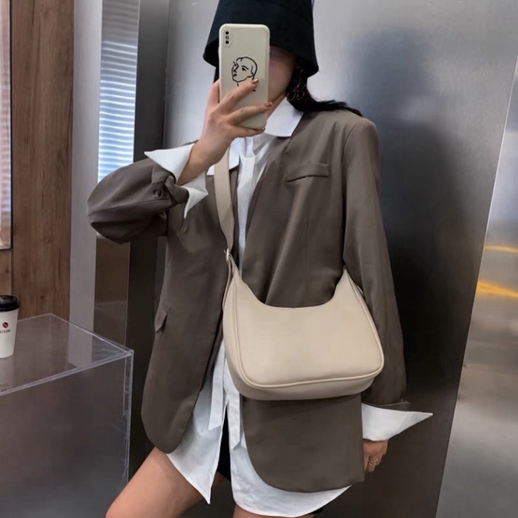 Túi Xách Nữ 🧰 FREE SHIP 🧰 Túi Kẹp Nách Đeo Vai Sang Trọng Lịch Sự , Dáng Thuyền Chài Độc Lạ