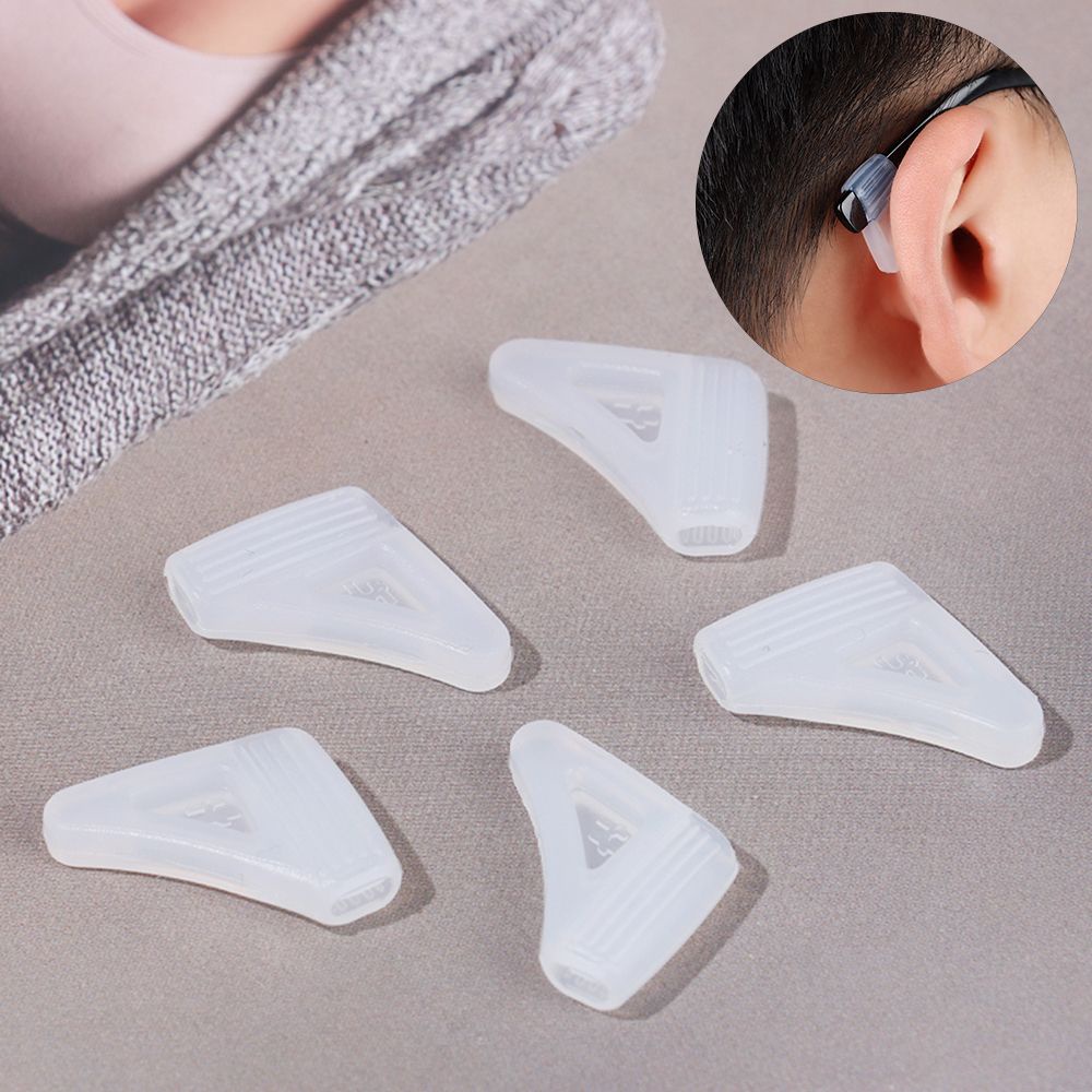 Set 5 cặp vỏ bọc bảo vệ mắt kính bằng silicon chống trượt chống thất lạc MIHAN1