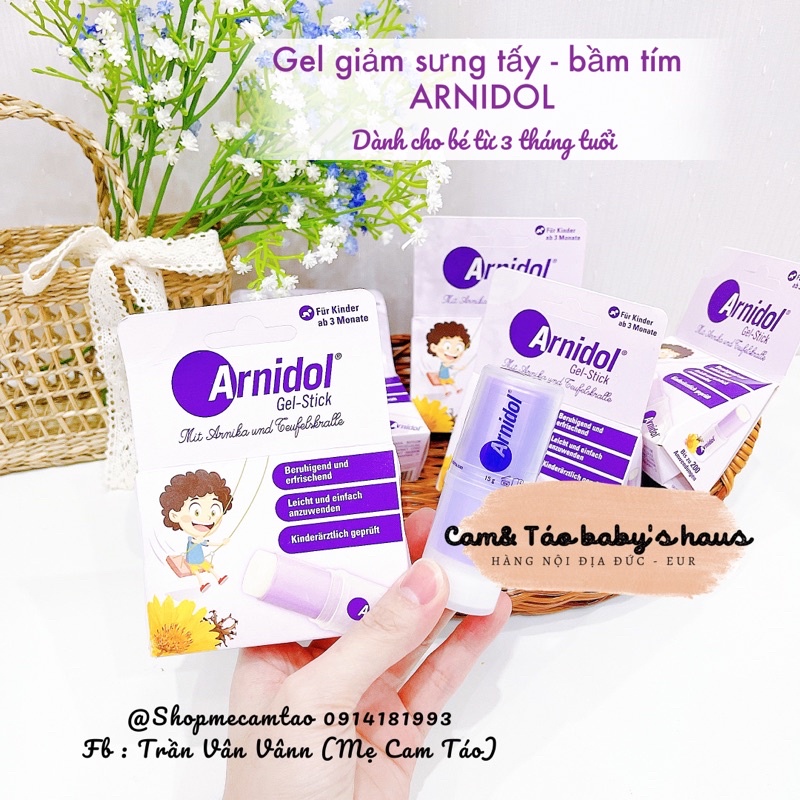 Thanh lăn giảm sưng tấy - bầm tím cho bé từ sơ sinh và gia đình