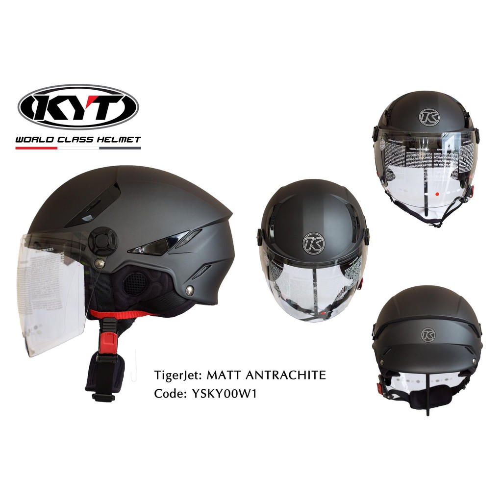 Nón bảo hiểm có kính KYT CAO CẤP