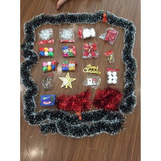 Cây thông noel 1m8 full phụ kiện và đèn LED mẫu 2021