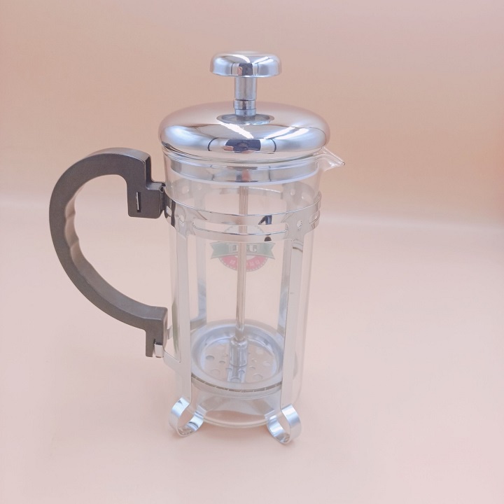 Bình Pha cà phê Nén Kiểu Pháp Tặng kèm Thìa Nhựa Đong Cafe Tiện Dụng