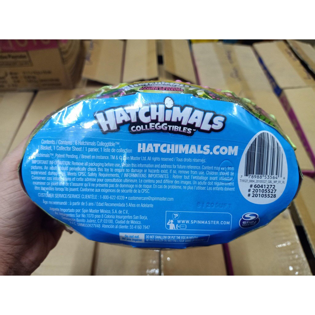 Giỏ Trứng Hatchimals - Hatchimal Hoa Hồng VNXK, Hatchimal mùa xuân
