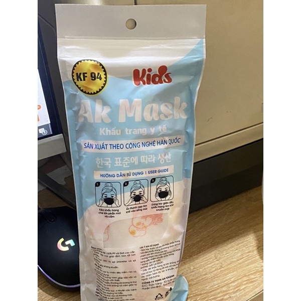 (50 cái) Khẩu Trang Tiến Hùng MASK  Tiêu Chuẩn Hàn Quốc KF94-đồ gia dụng(giá cho mọi nhà)