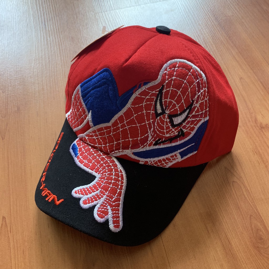 Nón kết SPIDERMAN PHỐI MÀU dễ thương năng động cho bé từ 2-6 tuổi