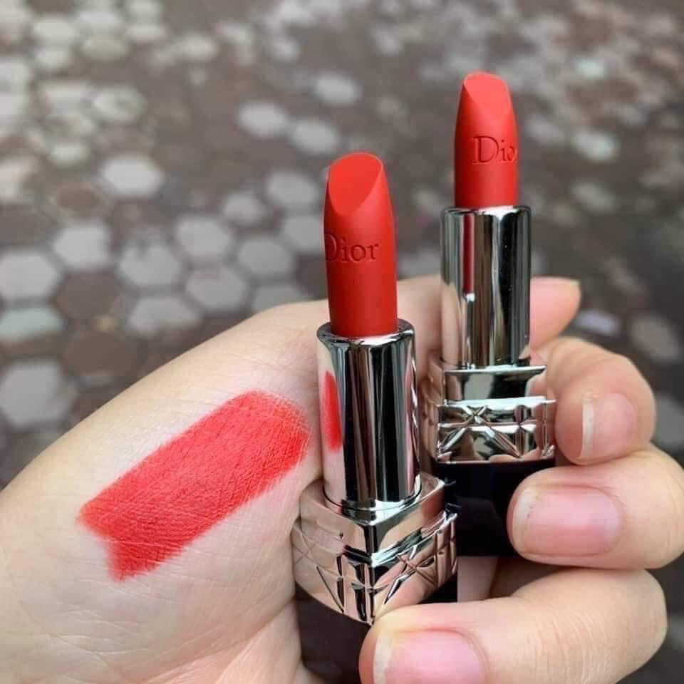 Son DIOR mini màu 999 dòng MATTE - LÌ