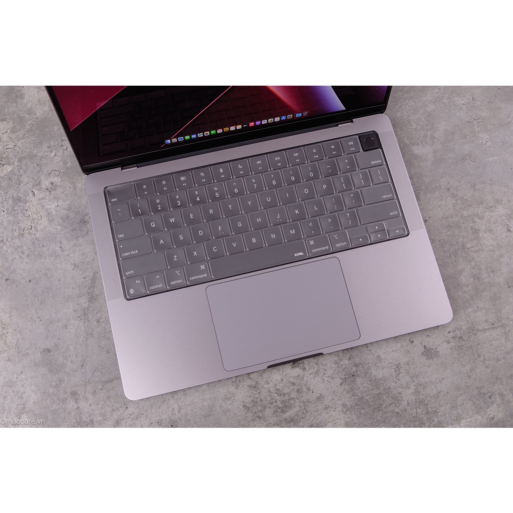 Phủ phím macbook pro 14inch/16inch M1 trong suốt JCPAL FitSkin