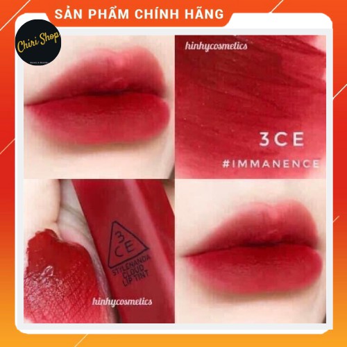 Son kem 3CE xinh lung linh [CHÍNH HÃNG] Cloud Lip Tint