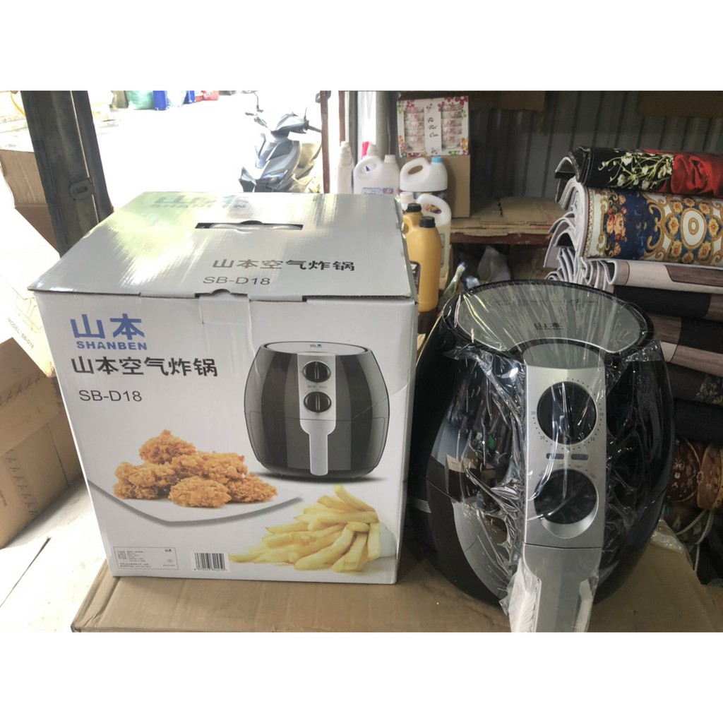 Nồi chiên không dầu SHANBEN SB-D18 dung tích 4,5L 1400W