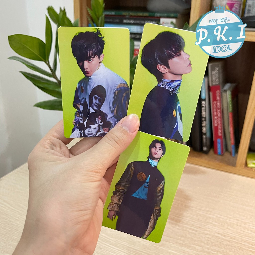 Bộ Card Thẻ NCT - Ảnh NCT 127 Trong Album Sticker Ép Lụa Bo Góc Siêu Hót