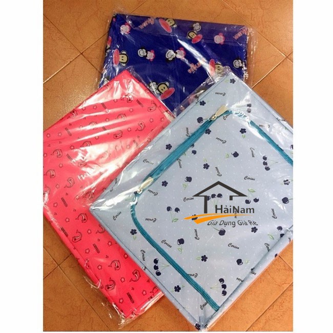 [FREE SHIP] COMBO 2 Túi đựng đồ đa năng có khung sắt( giao màu ngãu nhiên)