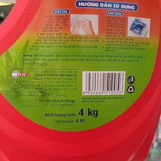 Nước giặt đậm đặc Lix 4kg