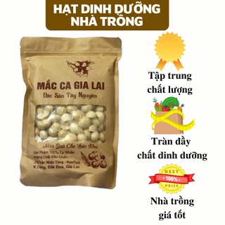 Nhân hạt macca sấy nguyên hạt nhà trồng 500gr