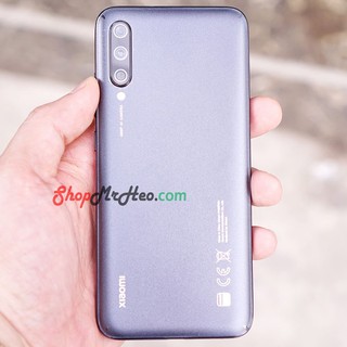 Skin Dán Mặt Sau Lưng Vân 3D Carbon Xiaomi Mi A3 - Mi CC9e - Vân Carbon, Hình hộp, Nhám, Vân Da