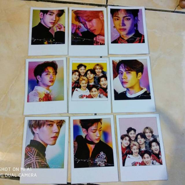 Polaroid Vòng Tay Thời Trang Cho Fan Của Nhóm Nhạc Kpop Bts Exo Seventeen