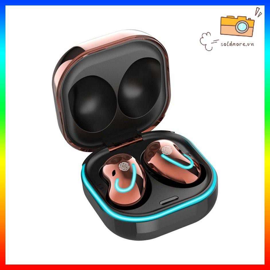 Tai Nghe Nhét Tai Không Dây Có Đèn Led S6 Se
