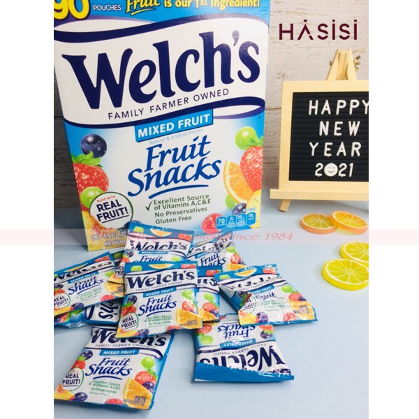 Kẹo Dẻo Trái Cây WELCH'S  Fruit Snacks Mixed Fruit 22.7g