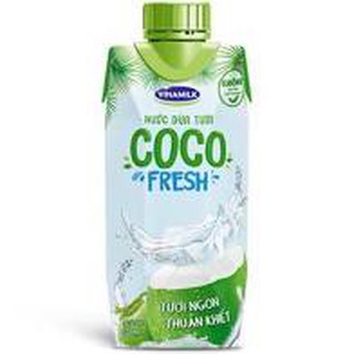 Nước Dừa Coco FRESH Thùng 24 Chai x330ml