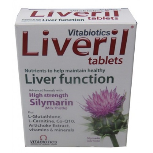 Viên Uống Bảo Vệ Gan Liveril Vitabiotics Anh Quốc Hộp 30 Viên