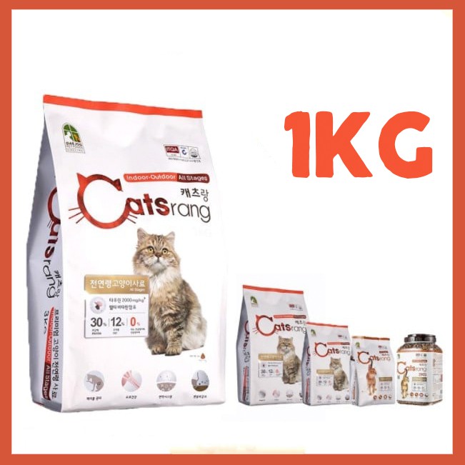 [FREESHIP XTRA] HẠT CAT'S EYE - Thức Ăn Khô Cho Mèo Mọi Lứa Tuổi Túi Chiết 1KG