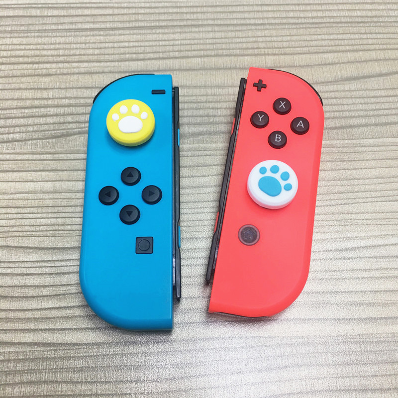 1 Cặp Nắp Nút Bằng Silicon Cho Tay Cầm Chơi Game Nintendo Switch Lite