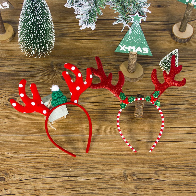 TRANG TRÍ NOEL-Cài tóc noel