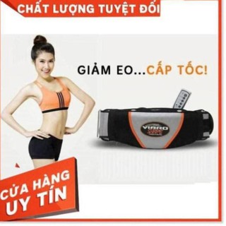 (Thiết bị) Đai Rung Nóng Massage Tan Giảm Mỡ Bụng Thon Gọn Vật Lý Trị Liệu Đau Mỏi Vai Gáy DTGH