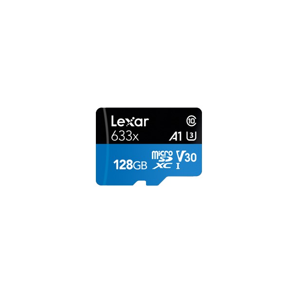 Thẻ nhớ Lexar Micro SDHC 128GB 633X 95MB/s A1 dành cho Camera hành trình | BigBuy360 - bigbuy360.vn