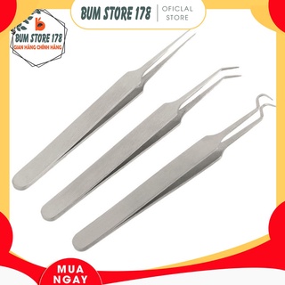 Nhíp gắp mụn đầu đen , Nhíp cong, thẳng, chéo lấy mụn thông minh