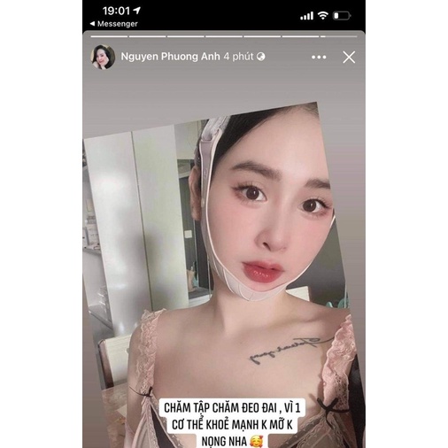 ĐAI NÂNG CƠ MẶT V- LINE THON GỌN sau 2 tháng sử dụng | NHUNG SWEET MAKE-UP