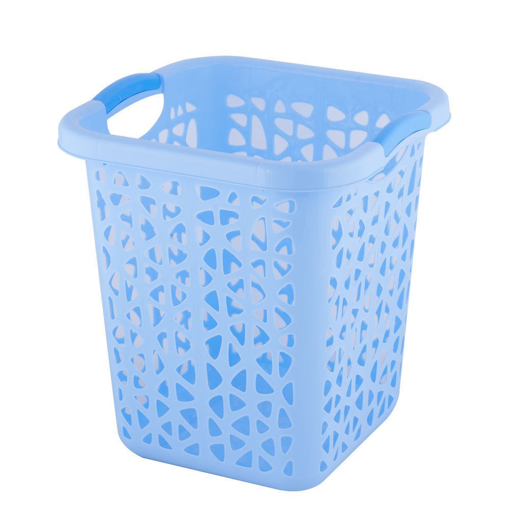 Sọt vuông lớn nhựa DUY TÂN (40 x 40 x 44 cm) - 11449 - Giao màu ngẫu nhiên