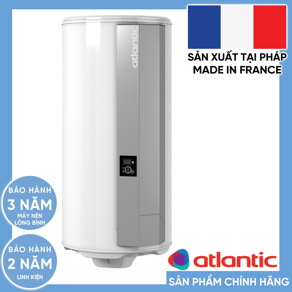 Bơm Nhiệt Nước Nóng Atlantic Calypso Split Inverter 270L - Máy Bơm Nhiệt Đặt Sàn Đứng