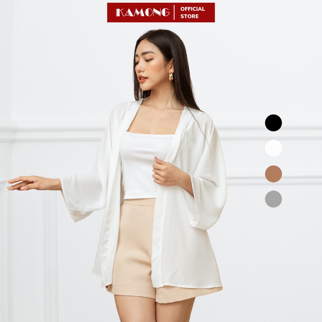 Áo Khoác Cardigan Mỏng Nhẹ Kamong Đủ Màu, Đủ Size A131