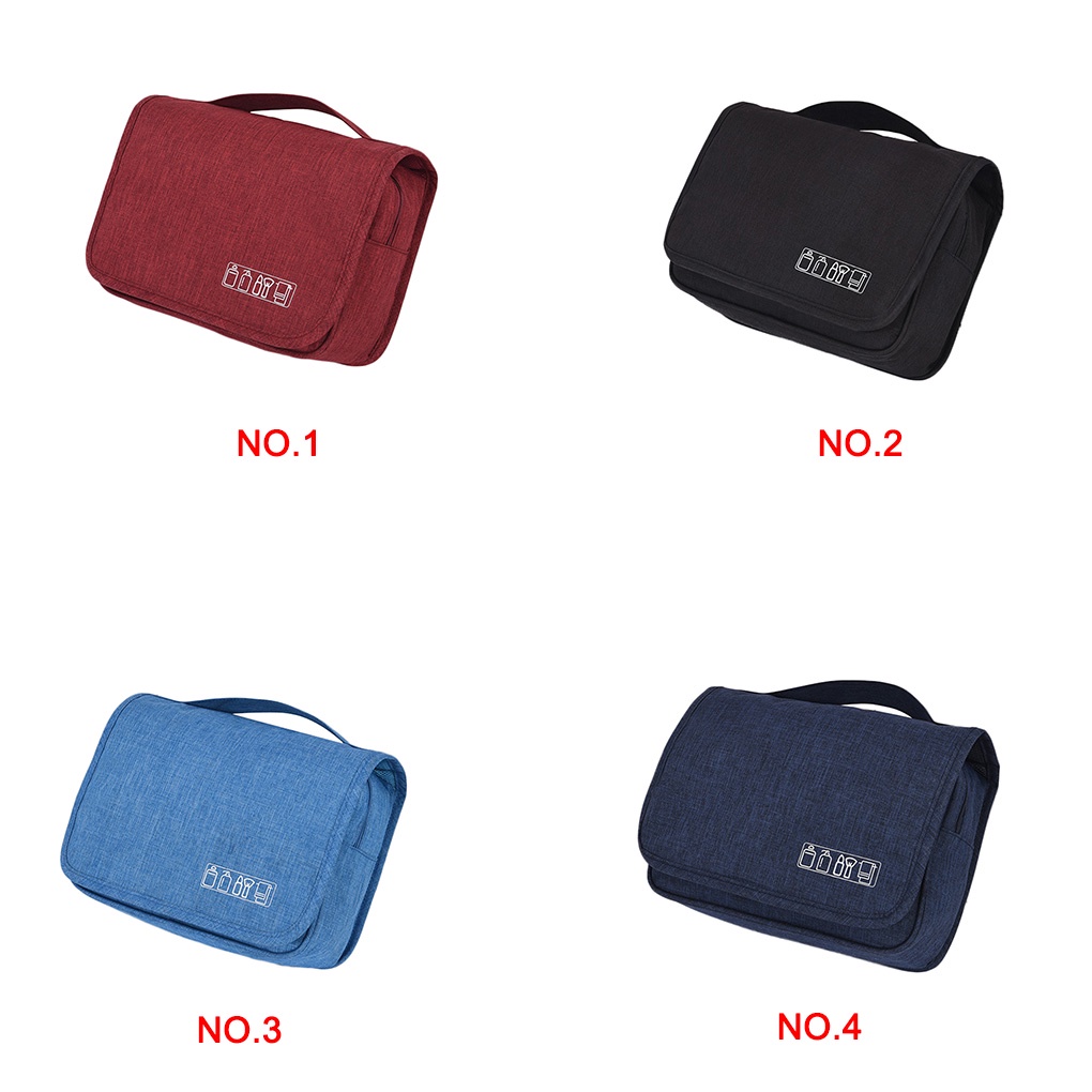 Folding hook Wash Bag Travel Storage Bag Toothbrush Lotion Makeup Tools Waterproof Organizer Handbag