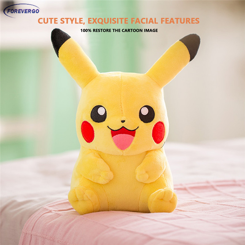 Pikachu Nhồi Bông 20-25cm Trang Trí Đáng Yêu