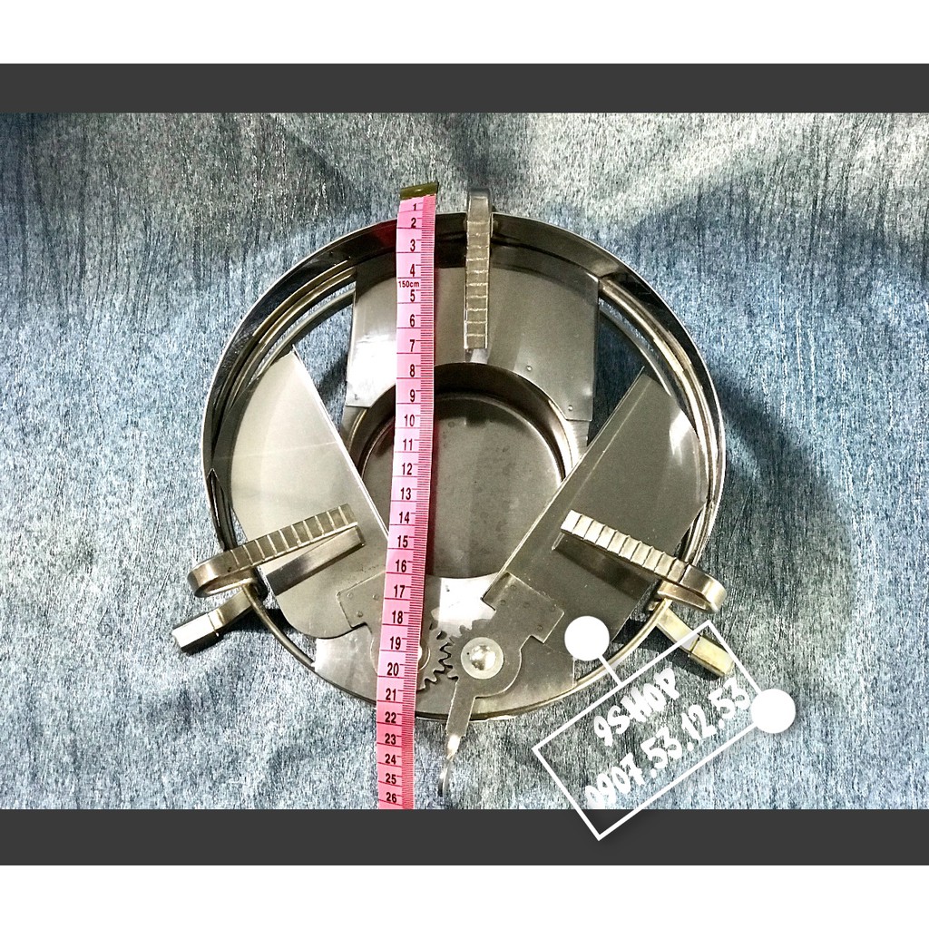 Bếp cồn có chắn gió - inox cao cấp siêu chắc siêu bền - SP có đăng kí bản quyền