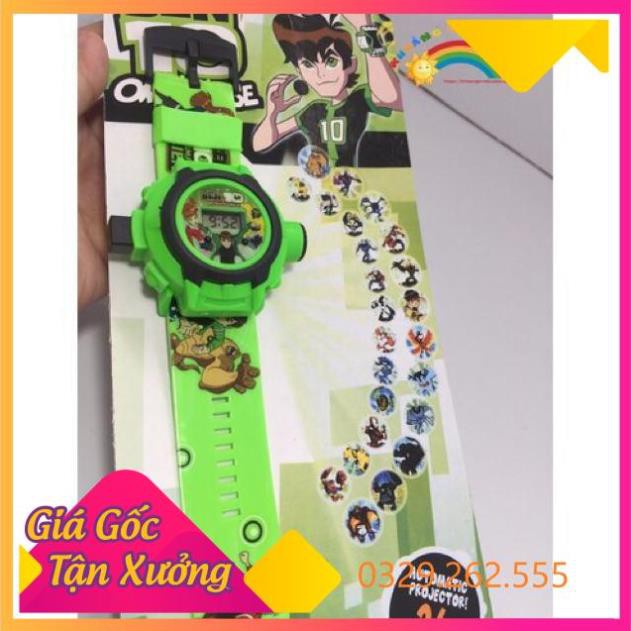 (Siêu Sale)  Đồng hồ Ben 10 chiếu hình nhân vật 3D siêu hot | BigBuy360 - bigbuy360.vn