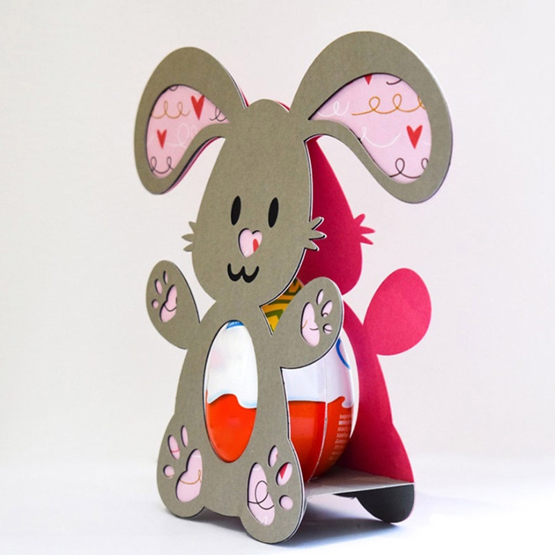 Khuôn Cắt Giấy Kim Loại Hình Thỏ Xinh Xắn