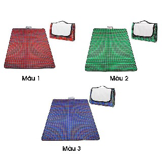Thảm dã ngoại du lịch đi biển picnic chống thấm nước, dễ lau sạch, Tấm trải cắm trại đi phượt kết hợp tập yoga gấp gọn | BigBuy360 - bigbuy360.vn