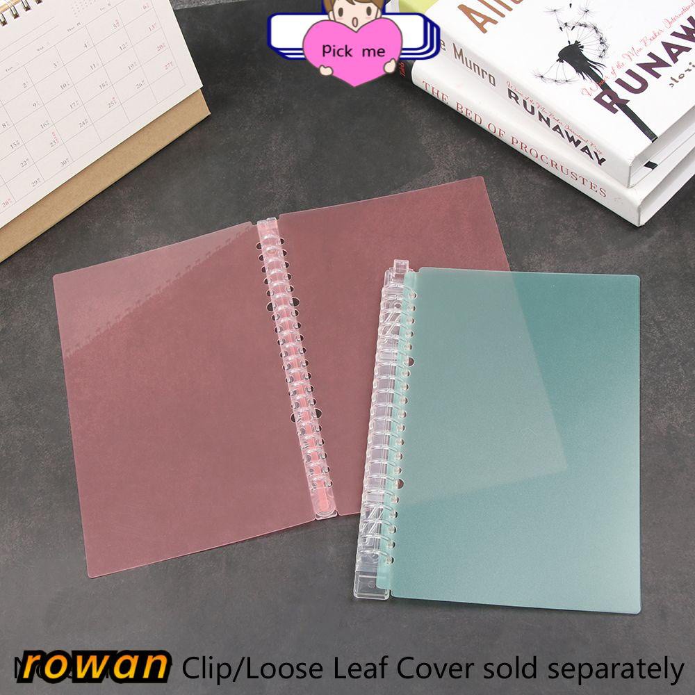 Bìa kẹp tài liệu bằng nhựa trong suốt 20 / 26 lỗ khổ A5 / B5 tiện dụng