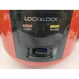 Nồi Cơm Điện LocknLock EJR431 (màu đỏ dung tích 1L) - Chính hãng
