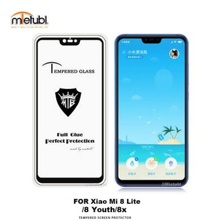 Kính Cường Lực Điện Thoại Xiaomi Mi 8 Lite Full Viền - Màu Đen