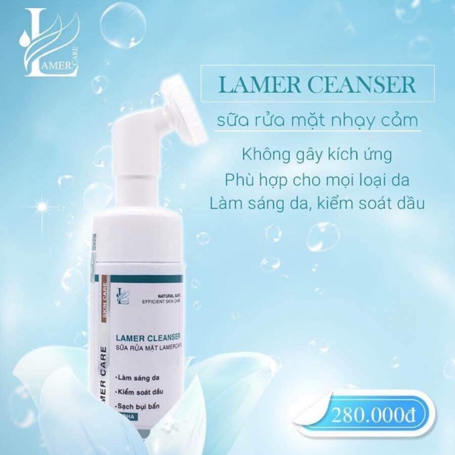 Sữa rửa mặt lamer care