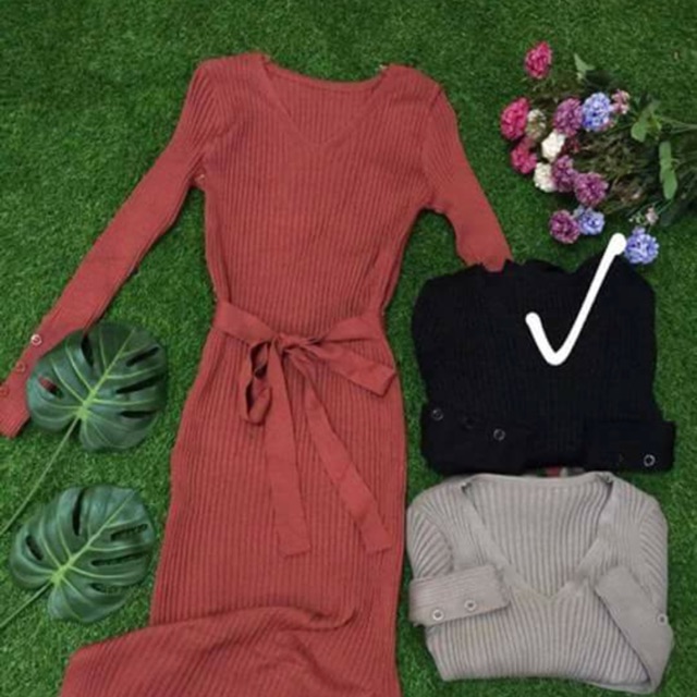Combo 2 váy dáng dài