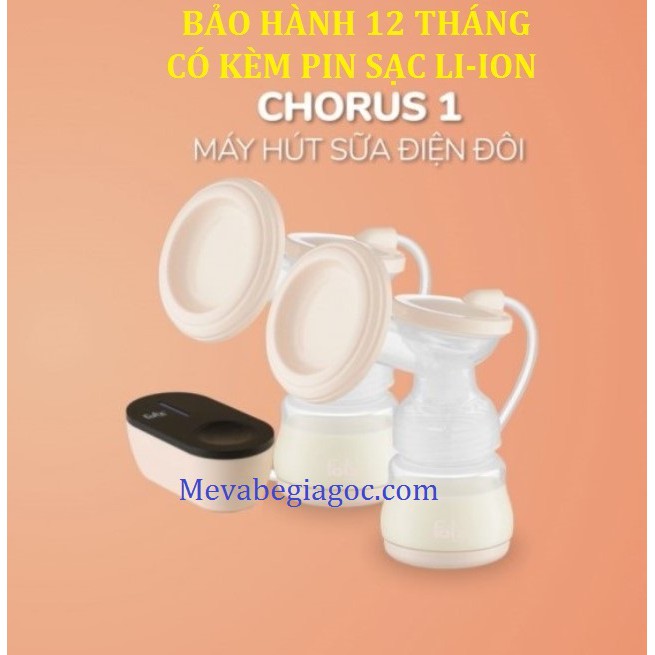 (Tặng 100 chiếc tăm bông trẻ Em) Máy hút sữa điện đôi Fatz FatzBaby (Chorus 1 - FB1181MX, Chorus 2 - FB1182MX)