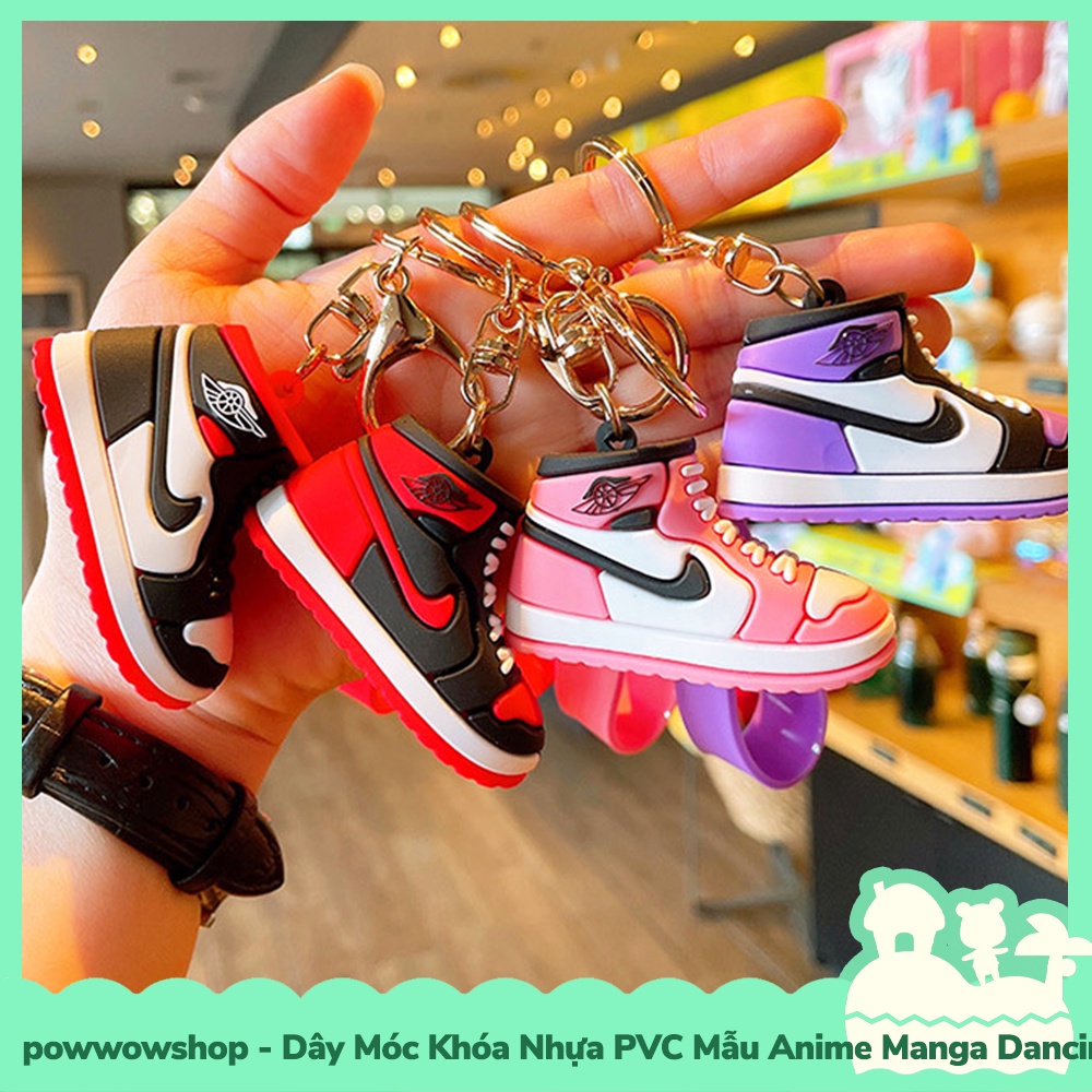 [Sẵn VN - Hỏa Tốc] Dây Móc Khóa Nhựa PVC Mẫu Hình Giày Dancing Shoes